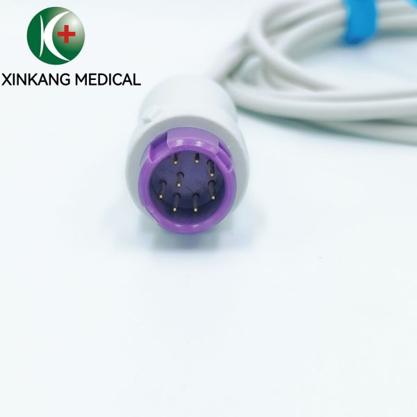 8 Pin Extension SPO2 Sensor Cable Compatible M a s I m O S\Mindray