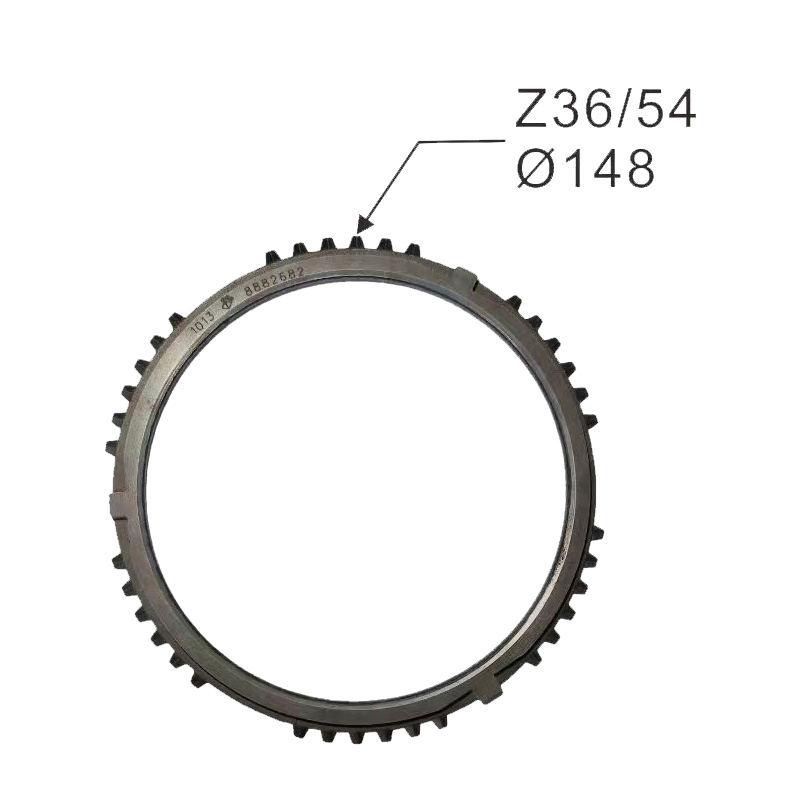 Transmission Gear Synchroniser Rings made of Molybdenum-Carbon Vertical Threaded Steel