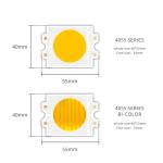 New Arrival 4055 42-75V 100W 200W 300W 2700K 5600K 6500K Ra90 Ra95 Bi Color High