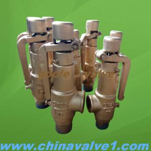 Wholesale Copper Spring loaded low lift type safety valve,bronze,brass material from china suppliers