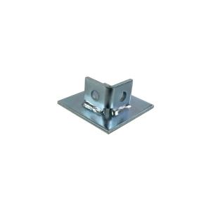 Wholesale Strut Fitting Galvanized Mild Steel Strut Channel Post Base U Channel Fittings from china suppliers