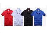 Embroidery Cotton Polo Shirts Eco - Friendly Yarn Dyeing In A Variety Of Colors