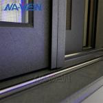 Guangdong NAVIEW Residential Aluminum Double Glazed Black Aluminium Frames