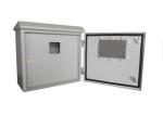 Outdoor Indoor Stainless Steel Electrical Cabinet / Anti Rust Metal Distribution