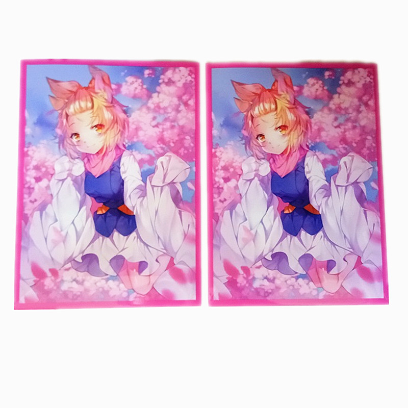 Multi Color Matte Game Card Protectors PP Business Card Protective Sleeve