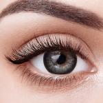 OEM Natural Black Contacts Eye Lens Yearly Colored Cosmetic Contact Lenses