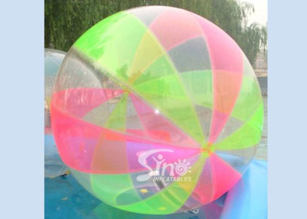 Kids and Adults colorful inflatable walking ball on water for pool water park