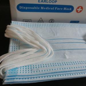 Wholesale Disposable Non-woven Fabric Earloop Face Mask for Personal Care, Unisex Use from china suppliers