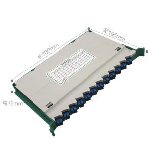 Wholesale 12 Core Integrated Splicing Tray Fiber Optic Accessories With FC Port Fiber Optic Splice Tray from china suppliers