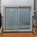 PVC Sliding Windows Double Tempered Glasses Customized product