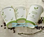Eco-friendly, Blodegradable, Compostable, PLA Lined Disposable Hot Cold Beverage