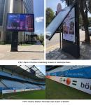 Cabinet Size Floor Standing LED Poster Video Display P1.875 Outdoor LED Poster