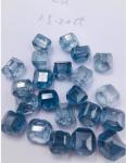 Rough Blue HPHT Lab Grown Diamonds 0.5ct - 5.0ct Vs Si Clarity