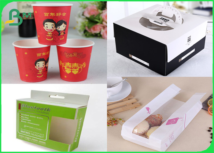 315gsm ( with 15g PE ) Heatable FDA approved FBB board for waterproof packing