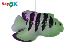 Wholesale Festive Commercial 2m Inflatable Decoration Tropical Fish With LED from china suppliers