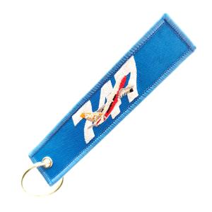 Wholesale Military 747 Embroidered Key Fob - High-Density Fabric with Travel-Friendly Design from china suppliers