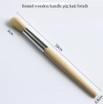 Super Markets' Must-Have Wooden Handle Natural Bristles Coffee Grinder Cleaning
