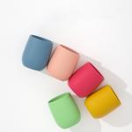 60*65MM Food Grade Silicone Drinking Cup for Kids Reusable Customized Logo