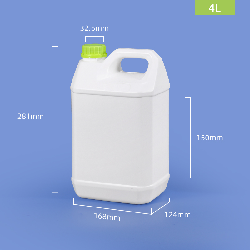 Blue Plastic Barrel Adblue Jerry Can For Oil Chemical Wine Storage Chemical Container 2L