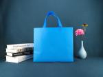 Cloth Recycled Tote Bag Blue Gift Laminate OEM Non Woven Shopping Bag Reusable
