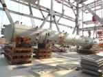 Silver Oil Fired Boiler Steam Drum SGS Certification Excellent Performance