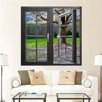 100mm Aluminum Frame Casement Windows 1.4mm Sliding