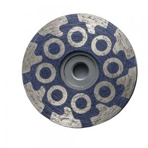 Wholesale Granite Diamond Powder Resin Filled Cup Wheel Round T Shape Segment Wheel 100mm 125mm from china suppliers