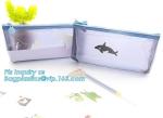 slider zipper pvc pouch clear vinyl pvc ziplock bag, OEM clear plastic zipper