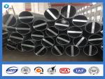 Q420 5mm Thick 60Ft 70Ft Hot Dip Galvanized Electric Power Steel Poles