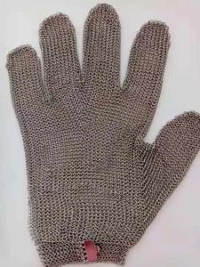 Wholesale Stainless steel CUT RESISTANT GLOVES ring mesh chain mail mesh auti-cutting safety gloves S M L XL XXL from china suppliers