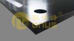 Cut out black color Lining Sheet matte surface for pharma companies