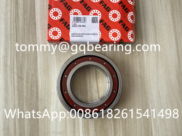 P6 Precison FAG 6214-TB-P63 Deep Groove Ball Bearing ID 70mm