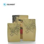 Resealable 500 Gsm Kraft Zipper Pouch Bags Fda Approved