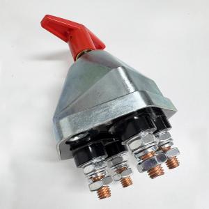Wholesale 12/24/48V M10 Stud 4 Pole Heavy Duty Battery Isolator Disconnector Ground Current Switch from china suppliers