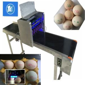Wholesale SGS Egg Stamping Equipment / Egg Printer Machine With 6 Head from china suppliers