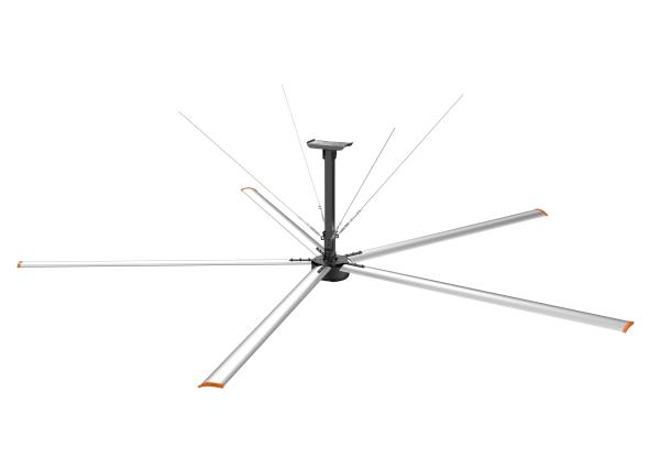 55RPM Low RPM Ceiling Fan High Airflow Ceiling Fans With Magnesium Aluminum