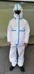 Effective Isolation Disposable Chemical Suit Good Air Permeability