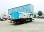 King Run High Pressure Sewer Jetter Truck For Sewer Drain Cleaning 4x2 / 4x4