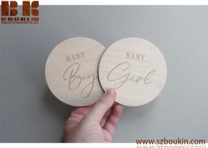 Wholesale Wooden Baby Milestones Baby Milestone Cards Baby Shower Gift Baby Milestones from china suppliers