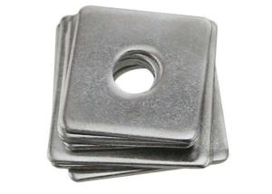Wholesale Carbon Steel Square Strut Washers , Heavy Duty Square Washers Galvanized from china suppliers