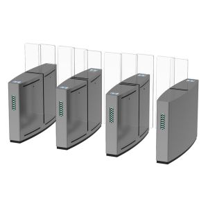 Edifice Entrance Access Control Turnstiles Full Height SS304 Acrylic BLDC Motor