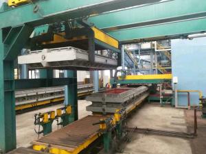 China Green Sand 380 Volt High Pressure Moulding Line Foundry Moulding Machine on sale