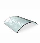 Industrial Hall Glass Balustrade Full Solution for Curved Tempered Safety Glass