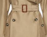 Plastic Resin 4 Hole Plastic Button For Khaki Double - Breasted Trench Coat