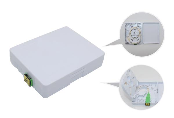 Single Face Place Fiber Optic Patch Panel For Fiber Optical Desk Cable