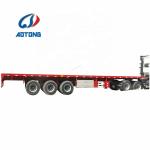 Custom Colors 20-60 Tons 2 3 4 Axles Skeleton Semi Truck Trailer 20ft 40ft