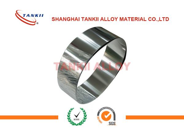Electrolytic Pure Nickel Foil / Strip Silver White Color With 5um - 50um