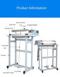 Carry Sword Pedal Sealer Machine Cutter Type Sealer for Big Bag Retail Food