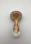 3.5" Glass Hand Pipes Pink Ladies Collectible Tobacco Smoking Bowl