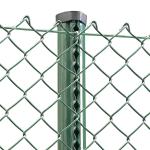 PVC coated Metal Wire Mesh Fencing Football Stadium Baseball Field Chain Link
